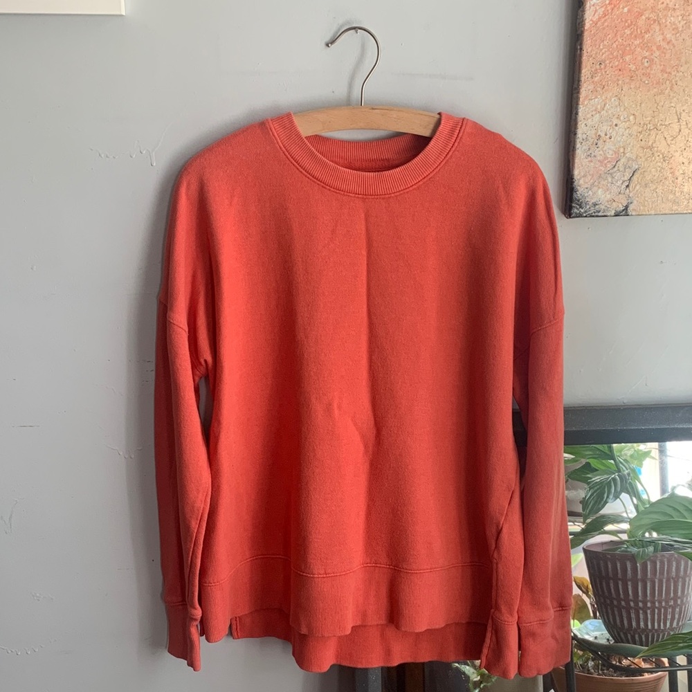 Orange Sweater